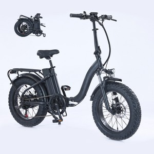 20" 500W Folding Mountain Electric Bike with 48V/13Ah Removable Battery - 1 of 4