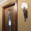 Golden Lighting Madera Large 1 Light Wall Sconce (Plug-in or Hardwire) - 2 of 4