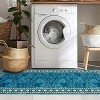 Runner for Hallway Washable Kitchen Rug Non Slip Vintage Farmhouse Soft Grey Low Pile for Living Room Bedroom Decor Nursery - 2 of 4