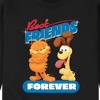 Men's - Garfield - Best Friends Forever Graphic Fleece Sweatshirt - 2 of 4