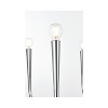 Elegant Lighting Layne 42 inch chandelier in Chrome - 4 of 4