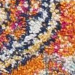 burnt orange, aqua, blue, burgundy, off white, red, mustard