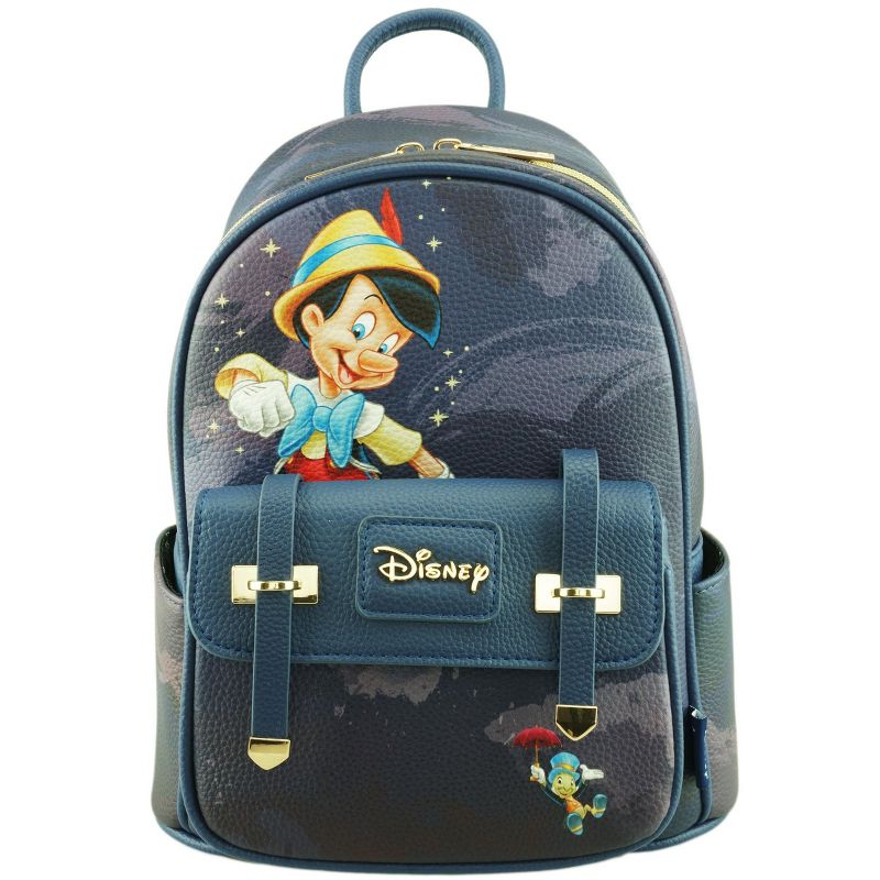 Pinocchio WondaPop 11" Vegan Leather Fashion Mini Backpack, 1 of 7