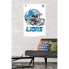 Trends International NFL Detroit Lions - Drip Helmet 20 Unframed Wall Poster Prints - 2 of 4