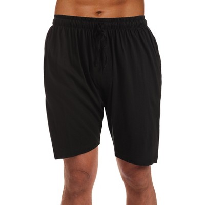 At The Buzzer Men's Pajama Shorts  -  Sleepwear Bottoms for Men with Pockets -  PJs