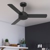 Hunter Fan 44" Presto Ceiling Fan and Wall Control Matte Black - 2 of 4