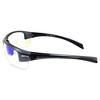 Global Vision Eyewear Hercules 7 24 Safety Cycling & Tennis Glasses with Blue Mirror to Smoke Sunlight Reactive Lenses - 4 of 4