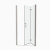 10mm Adjustable Universal Hinge Shower Door with 6mm Tempered Glass - 3 of 4