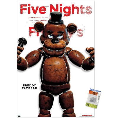 Trends International Five Nights At Freddy's: Security Breach - Group  Unframed Wall Poster Print Black Clip Bundle 22.375 X 34 : Target