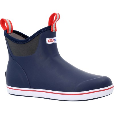 Xtratuf Men's 6 in Ankle Deck Boot, 22733, Blue