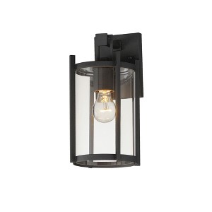 Maxim Lighting Belfry 1 - Light Wall Light in  Black - 1 of 3