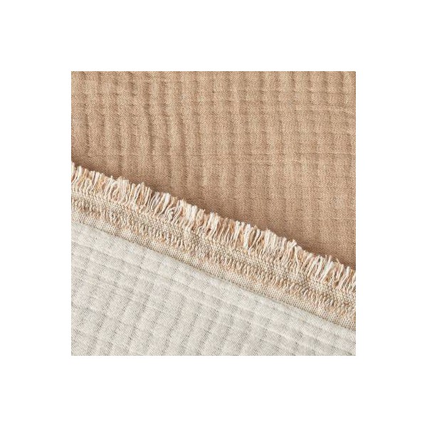Cubrecama reversible de algodón chambray texturizado - Casaluna™ 5