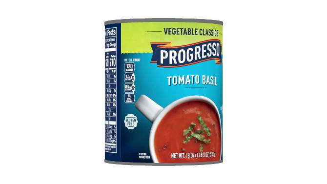 Progresso Gluten Free Vegetable Classics Tomato Basil Soup - 19oz, 2 of 14, play video