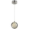 CWI Lighting Salvador 4 in LED Integrated Polished Nickel Pendant - 4 of 4