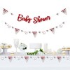 Big Dot of Happiness Batter Up - Baseball - Baby Shower Letter Banner Decoration - 36 Banner Cutouts and Baby Shower Banner Letters - 2 of 4
