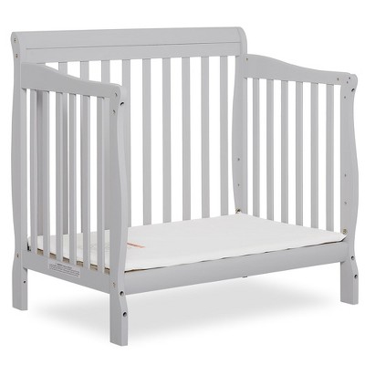 Aden Gray Pinewood 4-in-1 Convertible Mini Crib