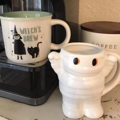 Witches Brew Glass Coffee Mug - Shewolfka