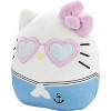 Squishmallows Original 8-Inch Hello Kitty w Glasses Plush - Collectible Sailor Sanrio Stuffed Animal Toy - Easter Basket Gift for Kids, Girls & Boys - 2 of 3