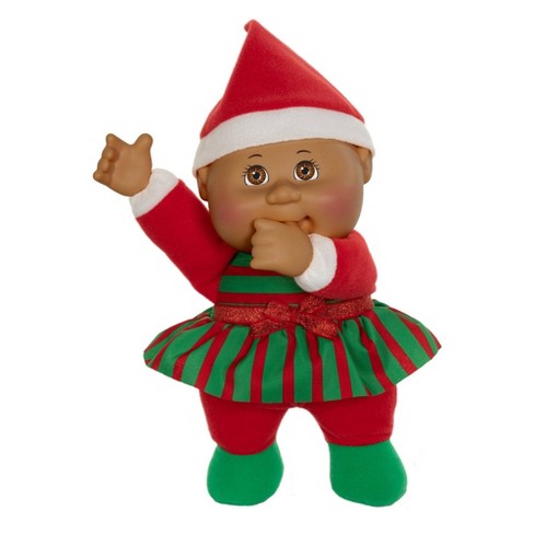 Cabbage Patch Kids Christmas Babies 2022 Cabbage Patch Kids Collectible Cutie Holiday Helpers Tinsley Baby Doll :  Target