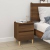 CLIHOME 2 Pieces 2-Drawer Modern Nightstands, Mid Century Bedside Cabinet End Table With Support Legs for Bedroom - 3 of 4