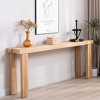 77" Modern Farmhouse Console Table,Rustic Narrow Entryway or Sofa Table with Slim Long Design for Living Room and Hallway-Baofuwish - 2 of 4