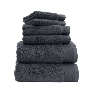 Super Soft Luxury Towel Sets - 6 Piece Towel Set Ivory 100% Cotton
