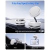 HTUTWOO Vacuum Magnetic Phone Holder for Car, 360 Suction Cup Phone Mount with Snaplock Tech, Adjustable Magnet Stand for Your Car - 3 of 4