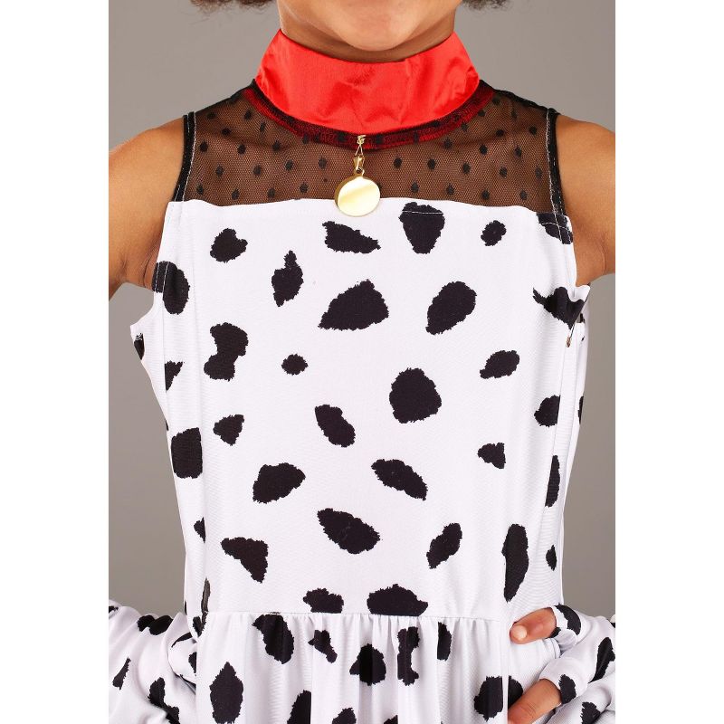 HalloweenCostumes.com Fun Dalmatian Girls Costume, 4 of 8