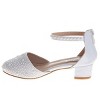 Badgley Mischka Girls' Ankle Strap Dress Shoes (Toddlers) - 3 of 4