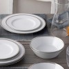 Noritake Whiteridge Platinum 12-Piece Dinnerware Set, Service for 4 - 4 of 4