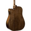 Cort Core Series Solid Mahogany Dreadnought Cutaway Guitar Black Burst - 2 of 4