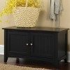 Shaker Cottage Storage Bench - Alaterre Furniture - 2 of 4