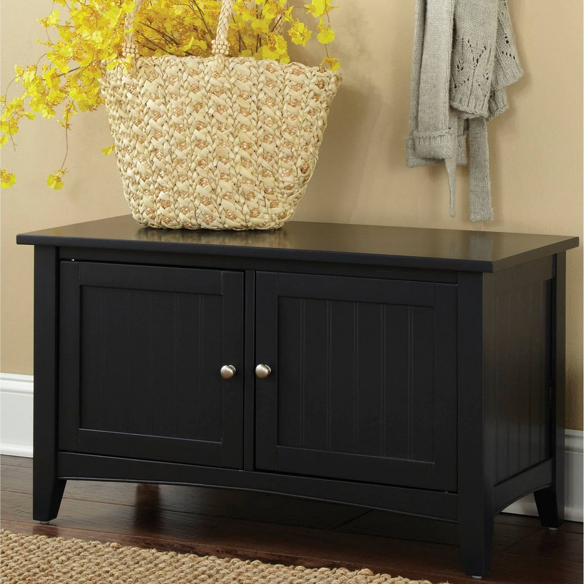 Shaker Cottage Storage Bench - Alaterre Furniture