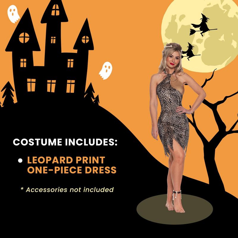 Cavegirl Adult Costume, 3 of 4