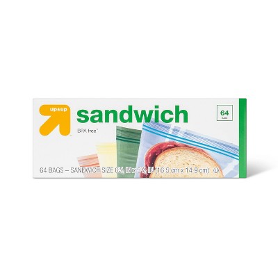 Reusable Bag - Sandwich - 8pk - Up & Up™ : Target