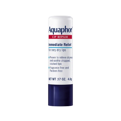 Aquaphor Lip Repair Stick for Dry Chapped Lips - 0.17oz_2