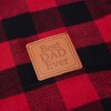 Chanasya "Best Dad" Plaid Throw Blanket - Plush Fluffy Fleece - 2 of 4