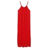 Women’s Spaghetti Strap Maxi Sundress, Breezy Chiffon Beach Dress for Summer Holiday, Pool & Beach - Solaris - 2 of 4