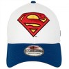 Adult Superman Logo Home Colors New Era 39Thirty Fitted Hat - 2 of 4