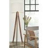 Signature Design by Ashley Contemporary Dallson Wood Floor Lamp, Brown - 2 of 3
