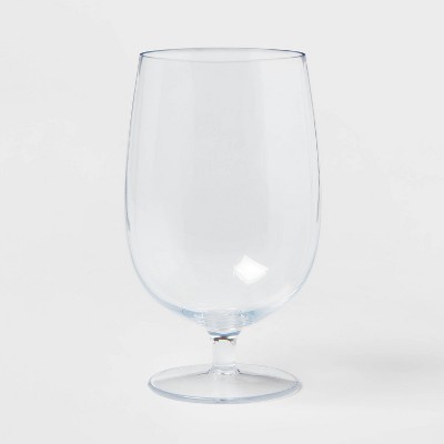 27oz Plastic Lancashire Wine Goblet - Threshold™
