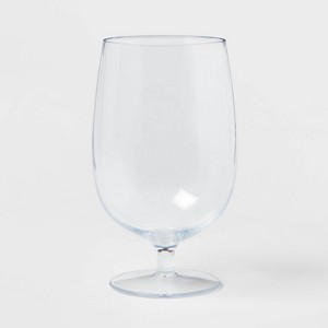 26oz Plastic Lancashire Wine Goblet - Threshold™ - 1 of 3