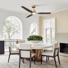 Parrot Uncle 56" Brass Vintage LED Ceiling Fan with Remote and Light - 2 of 4