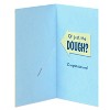 Recycled Paper Greetings Graduation Money Gift Card Holder Pizza Celebration - 2 of 3