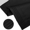 PiccoCasa Breathable Soft Embroidery Zipper Brushed Pillowcases 2 Pcs - 2 of 4