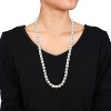 EVERLY JEWELRY | 9.5-12mm Cultured Freshwater Pearl Endless Giftable Stackable Necklace, 32 inc - 3 of 4