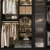 APRILSOUL Short Tower Unit Wall Mount 3-Shelf Wood Closet System - 2 of 4