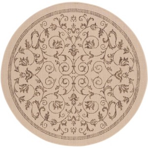 Courtyard CY2098 UV & Stain Resistant Non-Shedding Power Loomed Indoor/Outdoor Rugs - Safavieh - 1 of 4