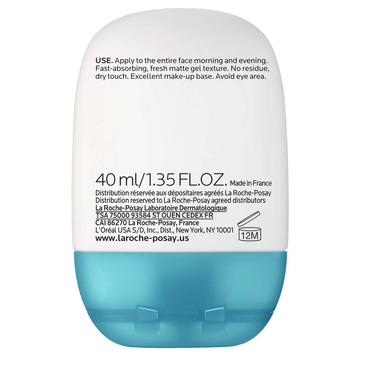 Увлажняющее средство от акне La Roche Posay Effaclar, база под макияж, 1.35 fl oz — фото 2