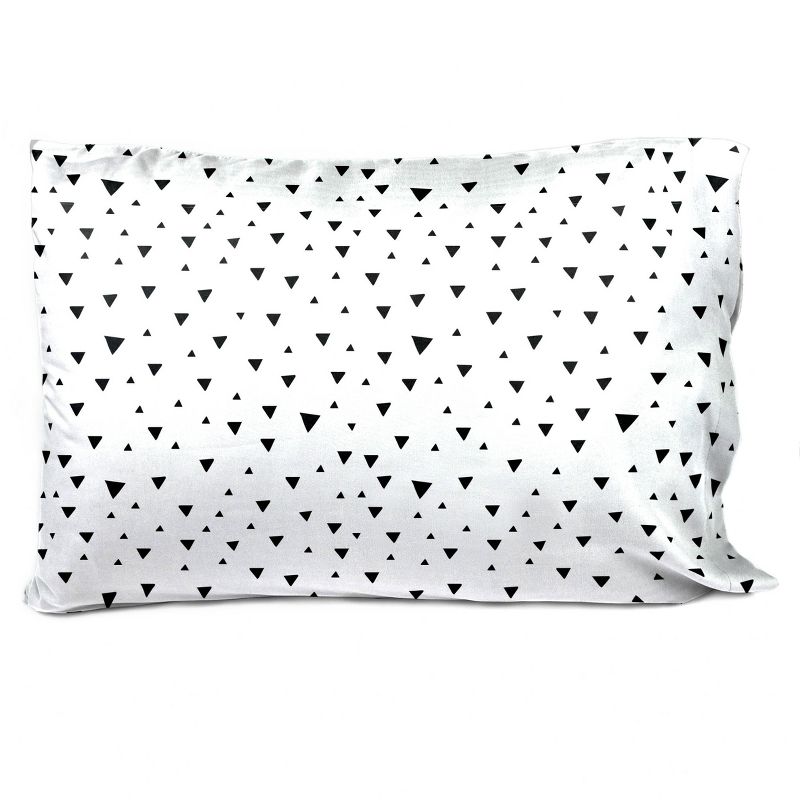 Saturday Park Triangles Pillow Case, 1 of 7